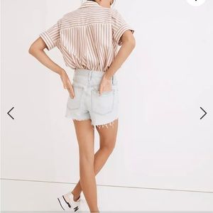 Madewell relaxed denim shorts